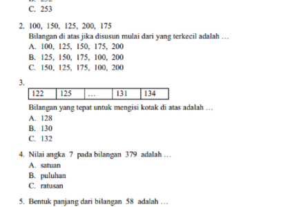 10 Rahasia Nilai Bagus dengan Kumpulan Soal Kelas 2 SD Semester 1 Kurikulum 2013 Terbaru