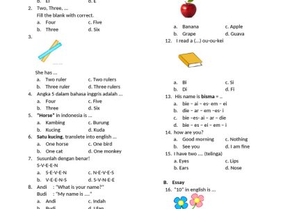5 Alasan Latihan Soal Bahasa Indonesia Kelas 4 Semester 1 Wajib Dikerjakan