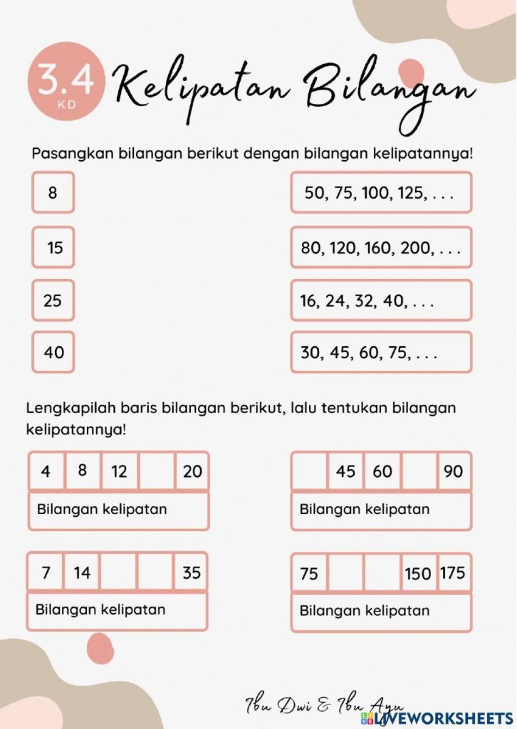 Ternyata 5 Soal Kelipatan Bilangan Kelas 4 yang Paling Sering Muncul